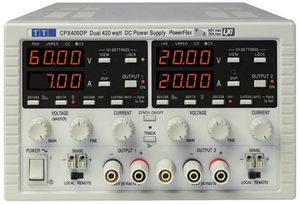 Fuente de Alimentación TTi CPX400DP 0-60V 0-20A 840W de Grado de Laboratorio Ajustable - Product Image 2