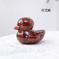 Miniatures d'animaux en cristal naturel HZ, faits à la main, en grenat, pour la décoration intérieure et la vente