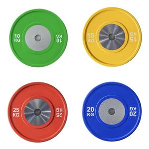 Plaque de poids d'haltère légère enduite pour les débutants Home Fitness Musculation Haltère de levage progressif Plaque de poids - Product Image 4