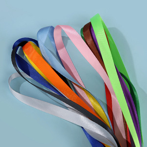 Fábrica al por mayor 1,5 cm multicolor hebilla integrada logotipo personalizado Trabajo marca exposición nombre etiqueta poliéster cordón - Product Image 5