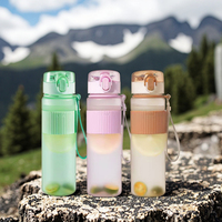 Bouteilles d'eau pour excursion en plein air Bouteille d'eau classique en plastique personnalisée pour le sport