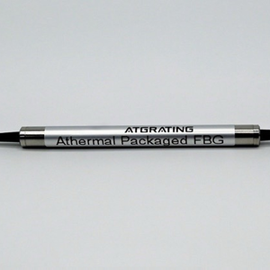 1460 ~ 1610 Longitud de onda central Fibra empaquetada atérmica Rejilla de Bragg <span class=keywords><strong>FBG</strong></span> empaquetada atérmica para redes Dwdm - Product Image 1