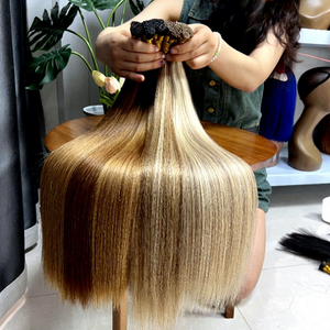 <span class=keywords><strong>ผม</strong></span>ต่อแบบรัสเซียแท้ 100% แบบ Double Drawn  จัดเรียงเกล็ดผม  ชนิด Remy Keratin  แบบ U Flat I Tip สำหรับร้านเสริมสวย - Product Image 1