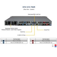 Supermicro CloudDC SuperServer SYS-121C-TN2R SYS-611C-TN4R deux prises E (LGA-4677) Processeurs évolutifs Intel Xeon de 4e génération