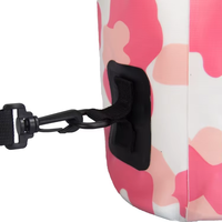 Sac étanche en bâche PVC 500D pour camping et activités nautiques, avec logo personnalisé imprimé, capacités 2L, 5L, 10L, 20L