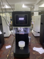 Machine de scellage électrique intelligente entièrement automatique avec roulement pour le scellage de bocaux, boîtes, barquettes, gobelets PET, thé au lait et pour les salons de thé/cafés