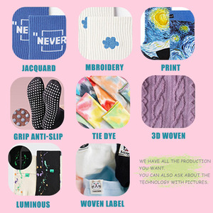 Chaussettes de sport à compression avec logo personnalisé, unisexes, en coton, pour le tennis, la course à pied, chaussettes de sport OEM, chaussettes de sport de designer - Product Image 4