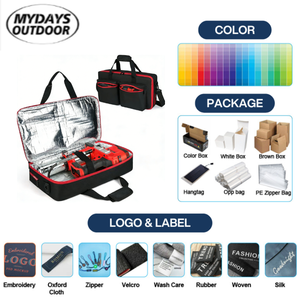 Bolsa de Herramientas Portátil Mydays para Exteriores, Bolsa de Herramientas Manual, Portaherramientas para Almacenamiento de Baterías y Cargadores, Bolsa de Herramientas para Técnicos - Product Image 2
