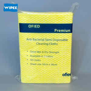 Paño semidesechable antibacteriano Toalla de cocina reutilizable seca y toallitas de limpieza de superficie de línea aérea - Product Image 2