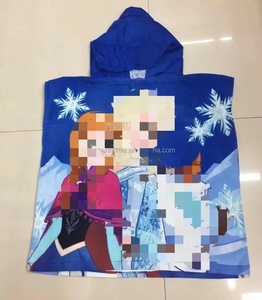 Toalla con Capucha para Niños 100% Algodón, Popular, Linda, con <span class=keywords><strong>Personajes</strong></span> <span class=keywords><strong>de</strong></span> Dibujos Animados, Técnica <span class=keywords><strong>de</strong></span> Tejido, Comprimida, Desechable, <span class=keywords><strong>de</strong></span> Secado Rápido - Product Image 2