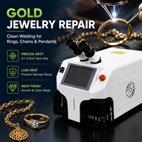 Saldatrice Laser da Banco 200W per Gioielli, Macchina per Saldatura Laser YAG per Oreficeria, Saldatura di Oro, Argento, Oro K e Platino