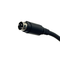 Câble de données USB vers DIN 3 broches mâle, alimenté 24V, longueur personnalisée, pour scanner, imprimante, système POS IBM Epson