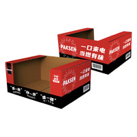 Petit comptoir de table support publicitaire en PVC mousse carton produit présentoir pour nouilles gaufré ondulé Sushi sucre
