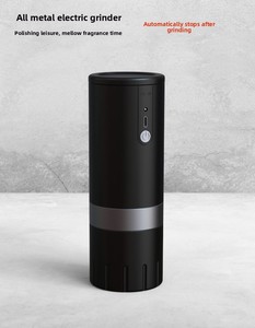 Moulin à café électrique portable <span class=keywords><strong>silencieux</strong></span> 2025, petit moulin à café manuel pour expresso, <span class=keywords><strong>cafetière</strong></span> électrique de haute qualité - Product Image 5