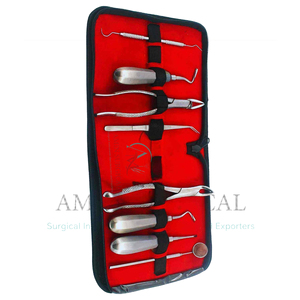 Offre Spéciale – Kit d'instruments chirurgicaux manuels en acier inoxydable pour chirurgie buccale dentaire – Instruments à main pour hygiénistes – Équipement dentaire - Product Image 6