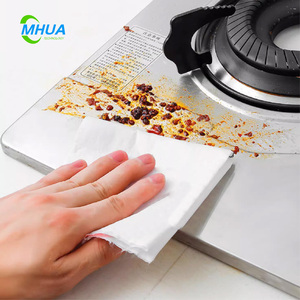 Essuie-tout multifonctionnel à nettoyage rapide pour la cuisine Absorption rapide de l'huile jetable <span class=keywords><strong>Forme</strong></span> carrée <span class=keywords><strong>en</strong></span> tissu non tissé - Product Image 1