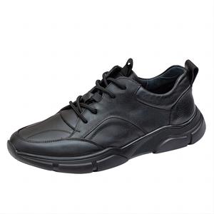 Zapatillas Casuales de Hombre Cómodas con Forro Polar Negro, de Caña Baja, Punta Redonda, con Cordones Delanteros, Forro de Piel de Cerdo, Tendencia de Moda para Caminar - Product Image 5