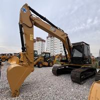 Excavatrice Caterpillar 315D d'occasion de marque japonaise, matériel de construction avec peu d'heures de fonctionnement