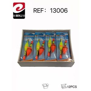 <b>Fishing</b> <b>Float</b> Set 12Pcs Orange Green Buoyant Floating For <b>Fishing</b> - Product Image 1