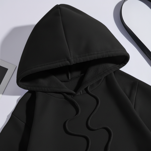 Sudaderas con capucha de calidad de lujo en blanco de algodón con estampado de logotipo personalizado de 300/400/500gsm para hombre - Product Image 1
