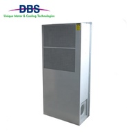 Climatisation industrielle DBS pour armoire, capacité de refroidissement de 300W à 5000W, alimentation 48VDC, moteurs de ventilateur CC, compresseur Hitachi, IP55