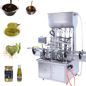 Máquina Automática <span class=keywords><strong>de</strong></span> Llenado <span class=keywords><strong>de</strong></span> Bebidas con Panel <span class=keywords><strong>de</strong></span> Control, Precisión <span class=keywords><strong>de</strong></span> Flujo <span class=keywords><strong>de</strong></span> Alimentos <span class=keywords><strong>de</strong></span> ±0.5%, Bajo Costo - Product Image 1