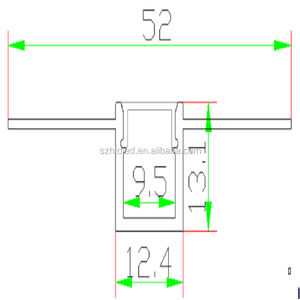 <span class=keywords><strong>Plafond</strong></span> en placoplâtre extrudé profilé aluminium encastré pour lumière led cloison sèche <span class=keywords><strong>rail</strong></span> d'angle profilé aluminium led léger - Product Image 5