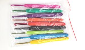 <b>Crochet</b> Tools Kit with Yarn Portable Hook Set <b>Storage</b> <b>Bag</b> Knitting Needles for Beginner - Product Image 5