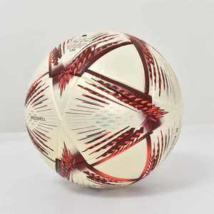 Omika Sports Ballon d'entraînement de football professionnel personnalisé en cuir PU collé Vente en gros - Product Image 4