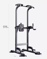 Appareil d'entraînement multifonctionnel à barre horizontale d'intérieur pour adultes Station de fitness à traction Station d'immersion à tour de puissance réglable