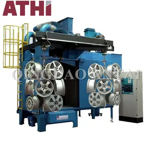 Alminuim Alloy Rim/wheel Cleaning Shot Blasting Machine China Supplier