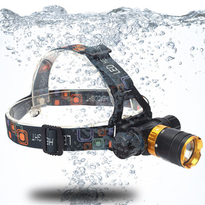 Diving Headlamp, IPX8 Waterproof Underwater Flashlight, 3