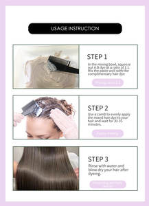 PURESTYLE - Crema de Coloración Capilar Permanente, Fórmula Orgánica Suave, Tinte de Cabello de la Mejor Calidad, Kit de Coloración para Uso Doméstico - Product Image 3