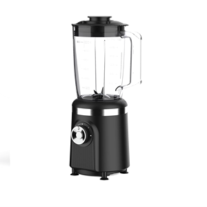 Liquidificador Elétrico Doméstico de Alta Velocidade 450W com 4 Velocidades, Lâminas de Aço Inoxidável, Acessórios Completos de Plástico para Sucos e Moagem - Product Image 1