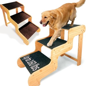 Escalier d'escalade pour chien en bois massif, escalier à plusieurs niveaux pour animaux de compagnie, escalier d'appoint pour petits chiens, échelle d'escalade pour animaux de compagnie, chien - Product Image 1