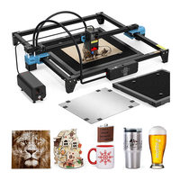 Machine de gravure et de découpe laser Twotrees TTS-55 Pro prête à être expédiée, à focale fixe, avec protection oculaire et conception laser à spot compressé