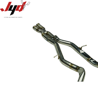 Silencieux d'échappement haute performance pour Mercedes-Benz W212 E63 5.5L V8, en acier inoxydable, avec contrôle de soupape, tuyaux d'échappement Catback