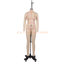 Maniquí Femenino de Cuerpo Completo sin Cabeza Junmei, de Fibra de Vidrio Blanca, en Pose de Pie, para Sastre, Forma de Vestido para Mujer, Cubierto con Lona, de Alta Gama