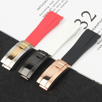 JYD S1044 OEM ODM Bracelet de montre en silicone de luxe personnalisé 1:1, style original, pour ROLEX Daytona