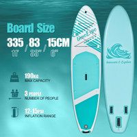 Planche de surf gonflable InnoExpo Factory Outlet pour jeux aquatiques, planche de paddle gonflable ISUP Stand Up Paddle (SUP)