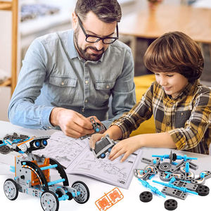 Kit <span class=keywords><strong>Robot</strong></span> Fai-da-Te 13-in-1 a Energia Solare, Giocattolo Educativo Scientifico per Bambini, <span class=keywords><strong>Robot</strong></span> Trasformabile STEM, Regalo Ideale per Ragazzi - Product Image 5
