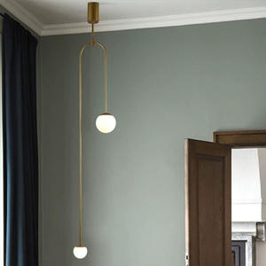 Candelabro de diseño nórdico iluminación techo comedor sala de estar accesorios LED luces colgantes - Product Image 6