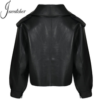 Veste en cuir de mouton véritable pour femme, blouson court, style bombardier, mode printemps, vente en gros