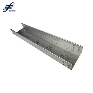 התאמה אישית צבע כבל סולם תעשייתי 0.3-3 מ "מ עובי נירוסטה מחורר מגש כבל - Product Image 1