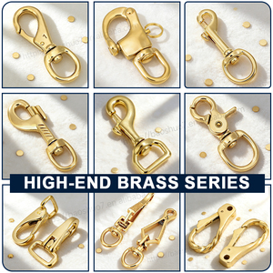 Juego <span class=keywords><strong>de</strong></span> Accesorios <span class=keywords><strong>de</strong></span> Herrajes para Bolsos <span class=keywords><strong>de</strong></span> Cuero y Latón <span class=keywords><strong>de</strong></span> Alta Gama, Anillo en D <span class=keywords><strong>de</strong></span> 25 mm (1 Pulgada), Hebilla <span class=keywords><strong>de</strong></span> Metal, Gancho Giratorio Ajustable - Product Image 2