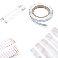 Kabel FFC Fleksibel 3 Pin Kustom dengan Isolasi PTFE/PVC untuk Aplikasi Elektronik Renault Megane 2