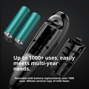 Batidora Eléctrica 3 en 1 al por Mayor, Batidora de Leche Inalámbrica Portátil Automática de Mano, Espumador de <span class=keywords><strong>Matcha</strong></span> de Plástico ABS, Mezclador de Café M004 - Product Image 4