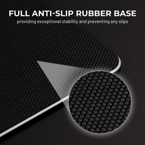 Tapis de <span class=keywords><strong>souris</strong></span> en verre trempé personnalisé pour les joueurs de jeux électroniques - Surface lisse et précise pour les joueurs professionnels, épaisseur 3 mm, logo personnalisé, stock personnalisé - Product Image 4