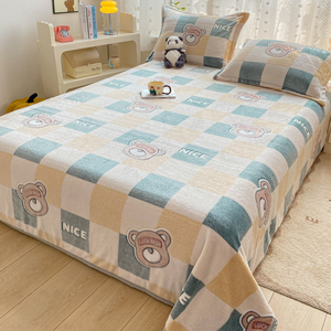 Coperta <span class=keywords><strong>in</strong></span> pile di corallo lavorata a maglia con motivo a cartoni animati, a doppio strato, invernale, foderata <span class=keywords><strong>in</strong></span> pile, 100% poliestere, ecologica, lenzuolo all'ingrosso - Product Image 6