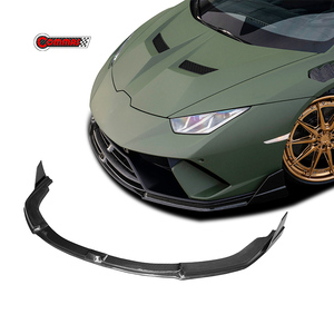 Lèvre de pare-chocs avant en fibre de carbone sèche style Vors pour Lamborghini Huracan Performante LP640, diffuseur avant, pièce de carrosserie automobile - Product Image 1
